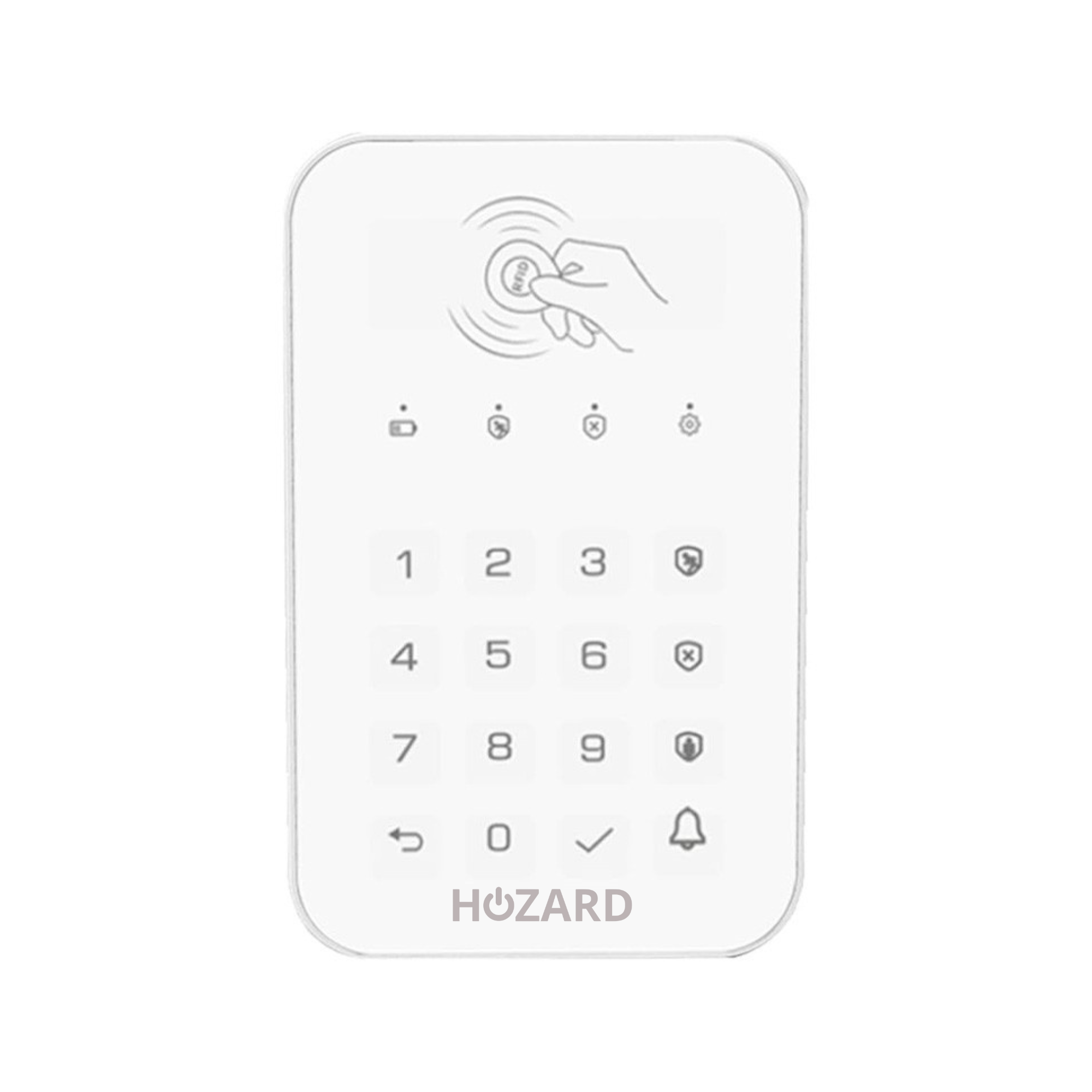 Smart kontrollpanel – Långvarigt batteri – A till D