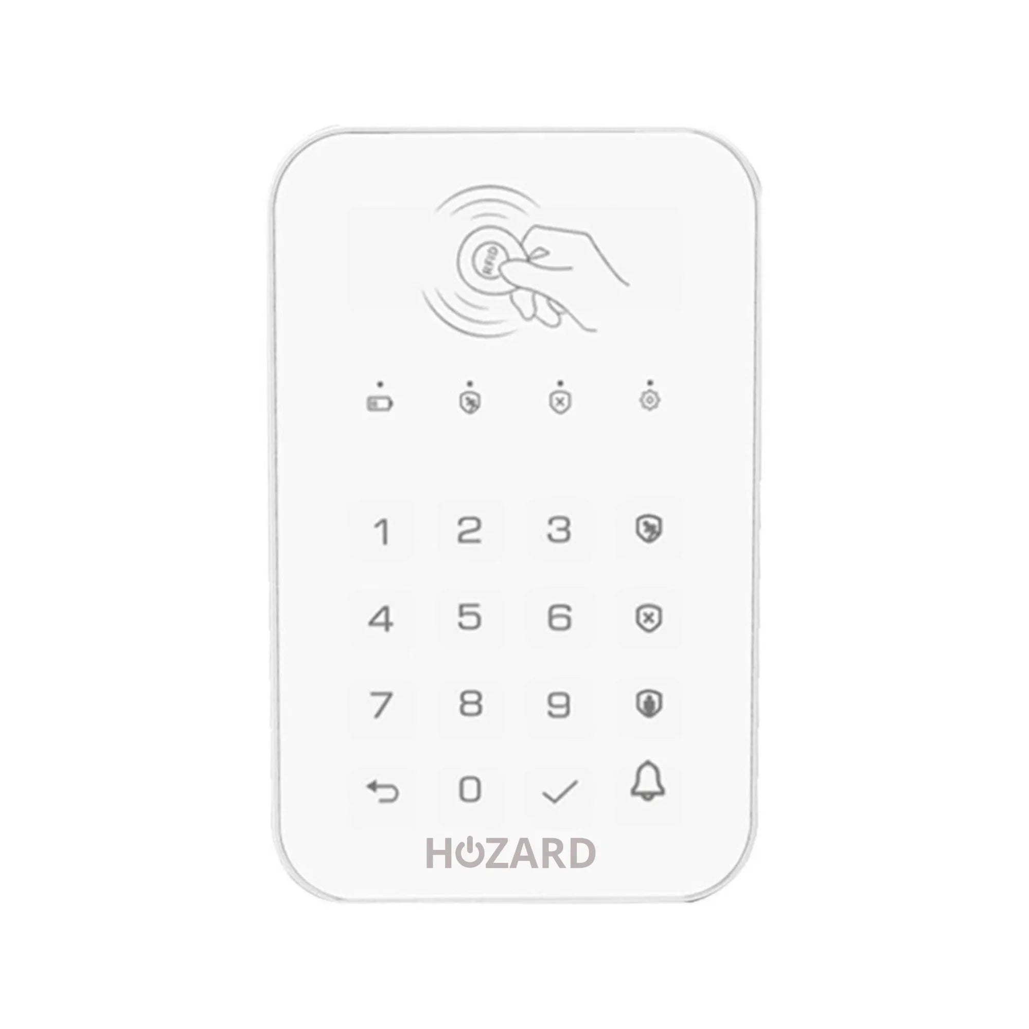 Smart kontrollpanel – Långvarigt batteri – A till D