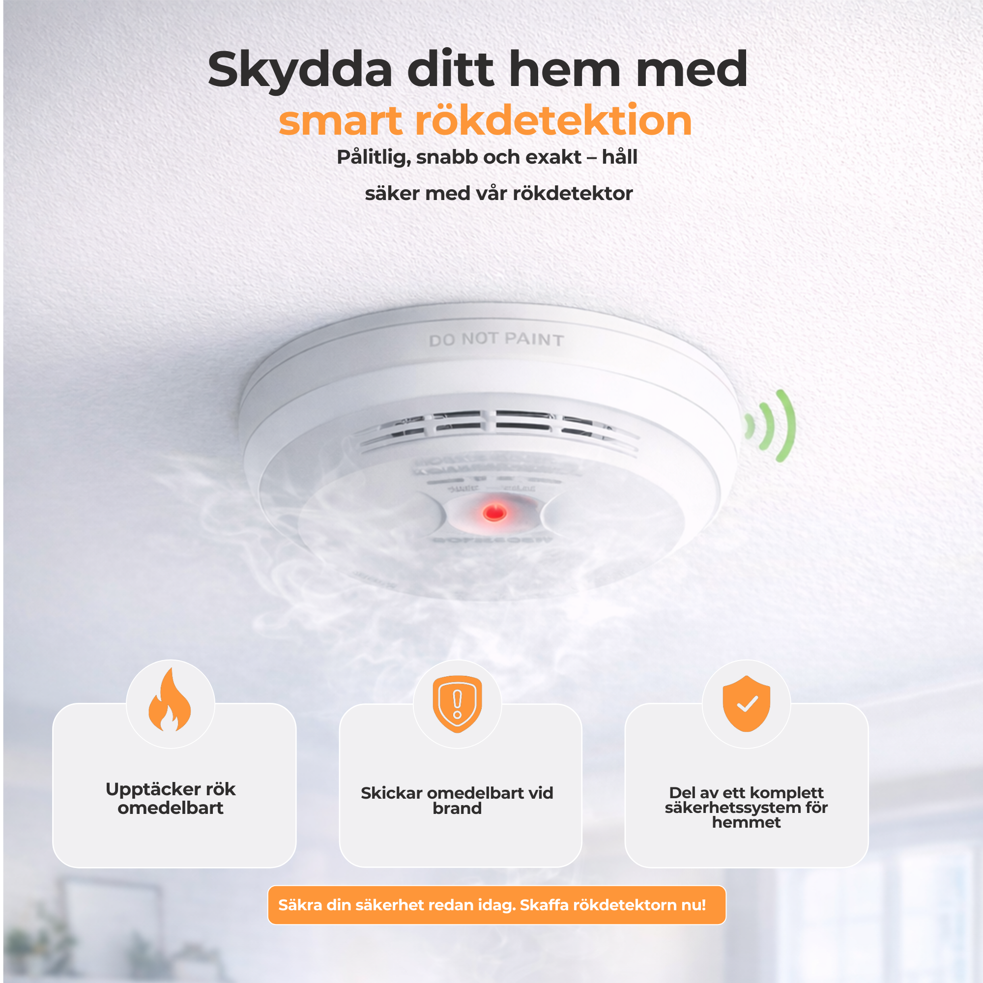 Larmsystem X Pro – WiFi och 4G
