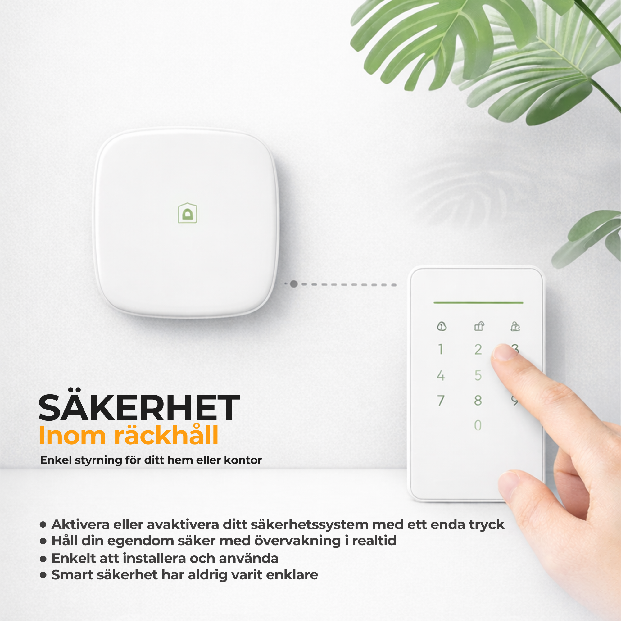 Larmsystem X Pro – WiFi och 4G