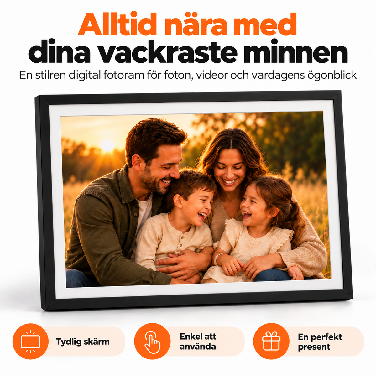 Digital fotoram 32GB – 15.6 XL - WiFi