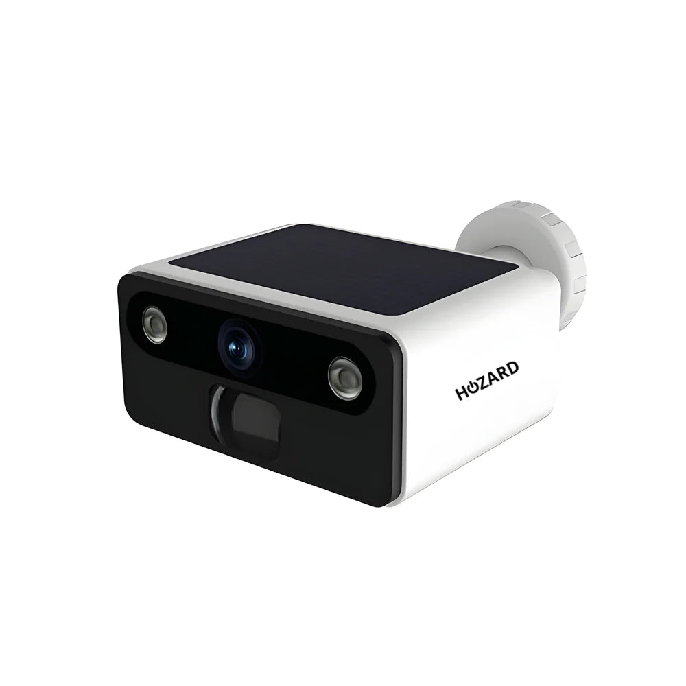 2K Utomhuskamera med mörkerseende – Trådlös FHD-övervakningskamera med solpanel – IP66 – WiFi med app – inkl. 32 GB