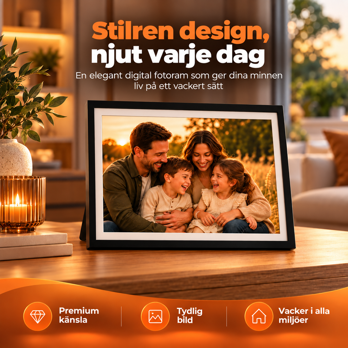 Digital fotoram 32GB – 15.6 XL - WiFi