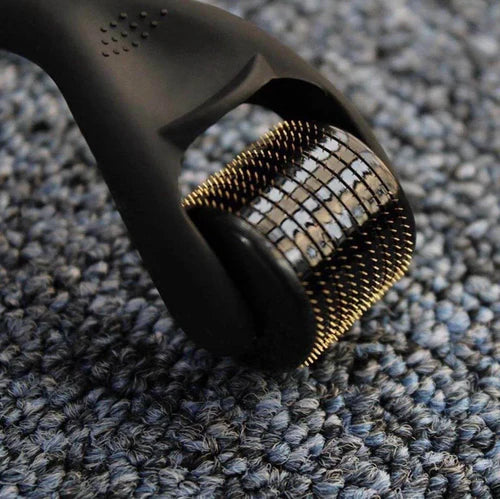 Kit för skäggväxt med Dermaroller – Beard Growth Kit – 5-delars gåvoset för skäggvård