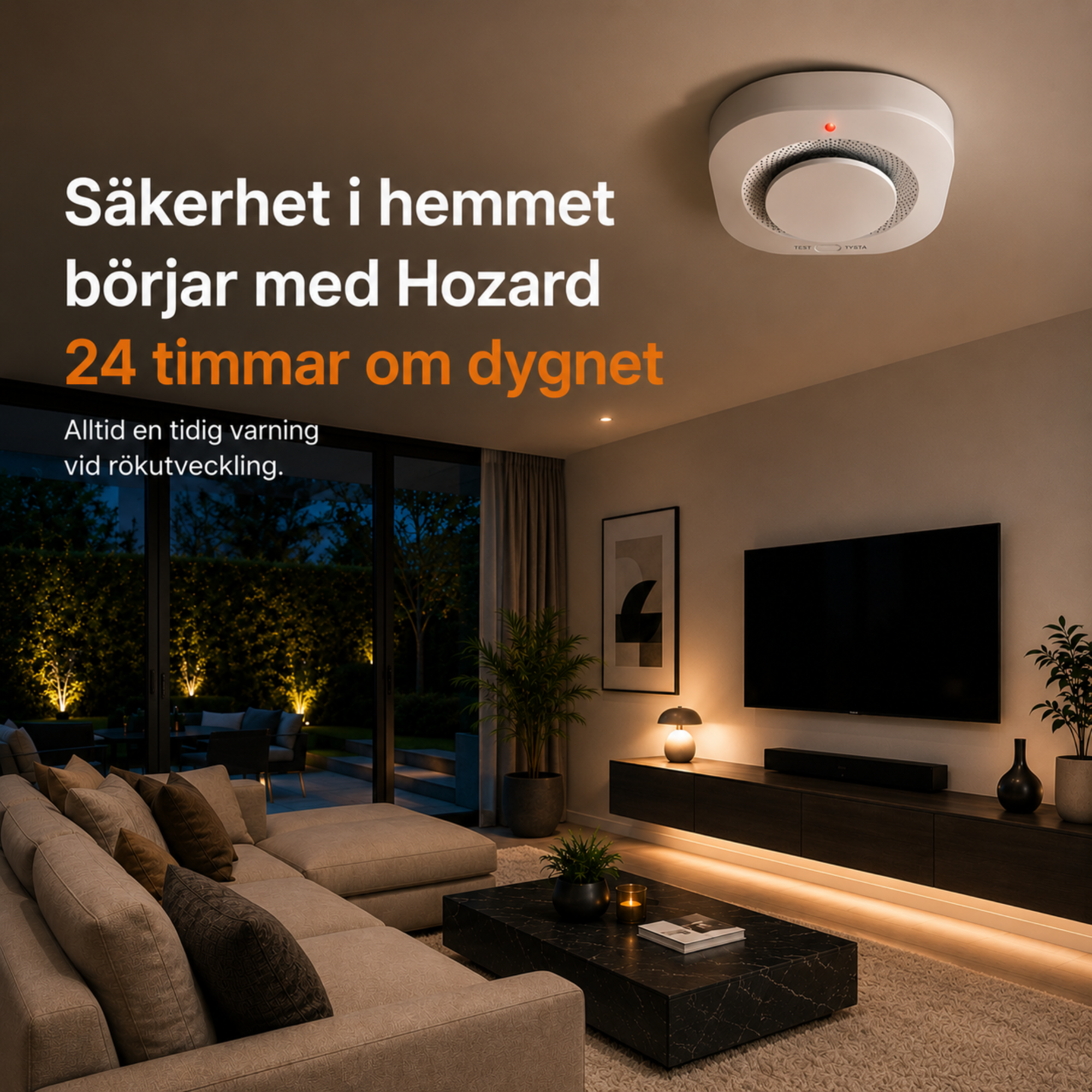 Brandvarnare – Trådlös brandvarnare – A till D
