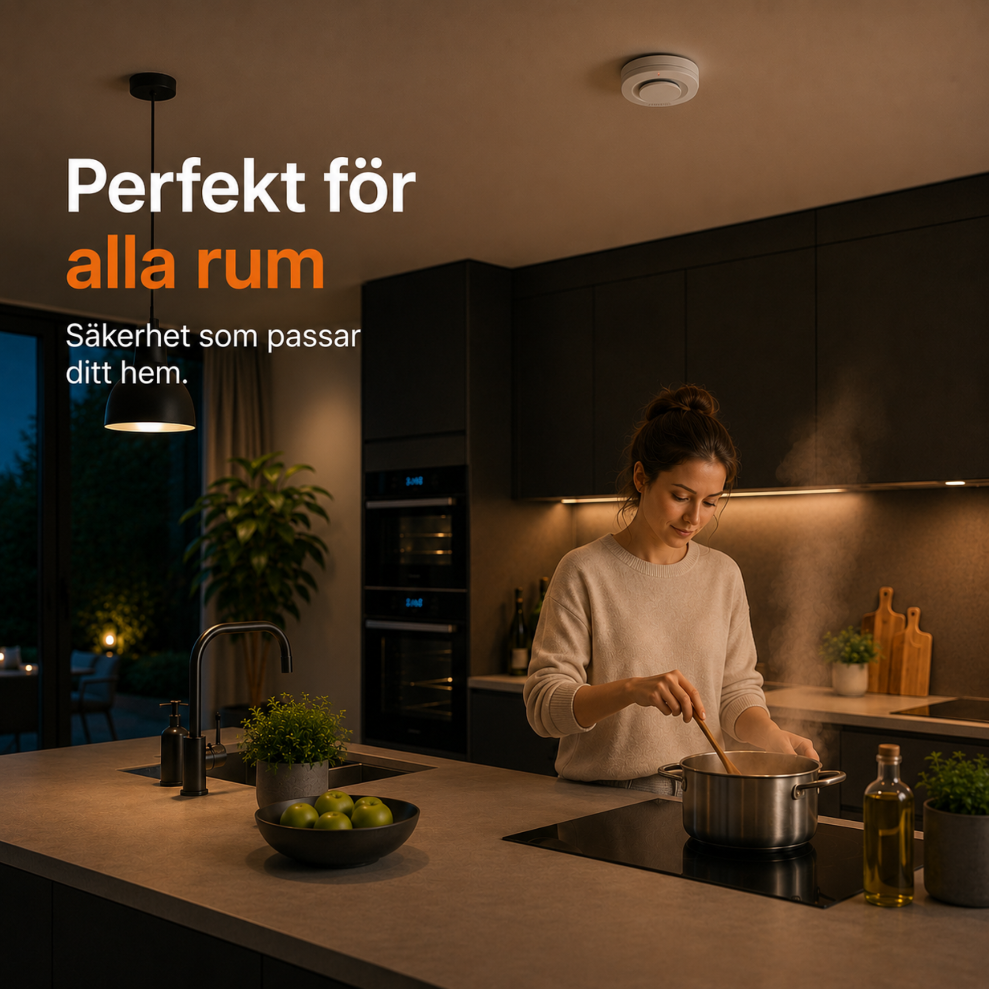 Brandvarnare – Trådlös brandvarnare – A till D