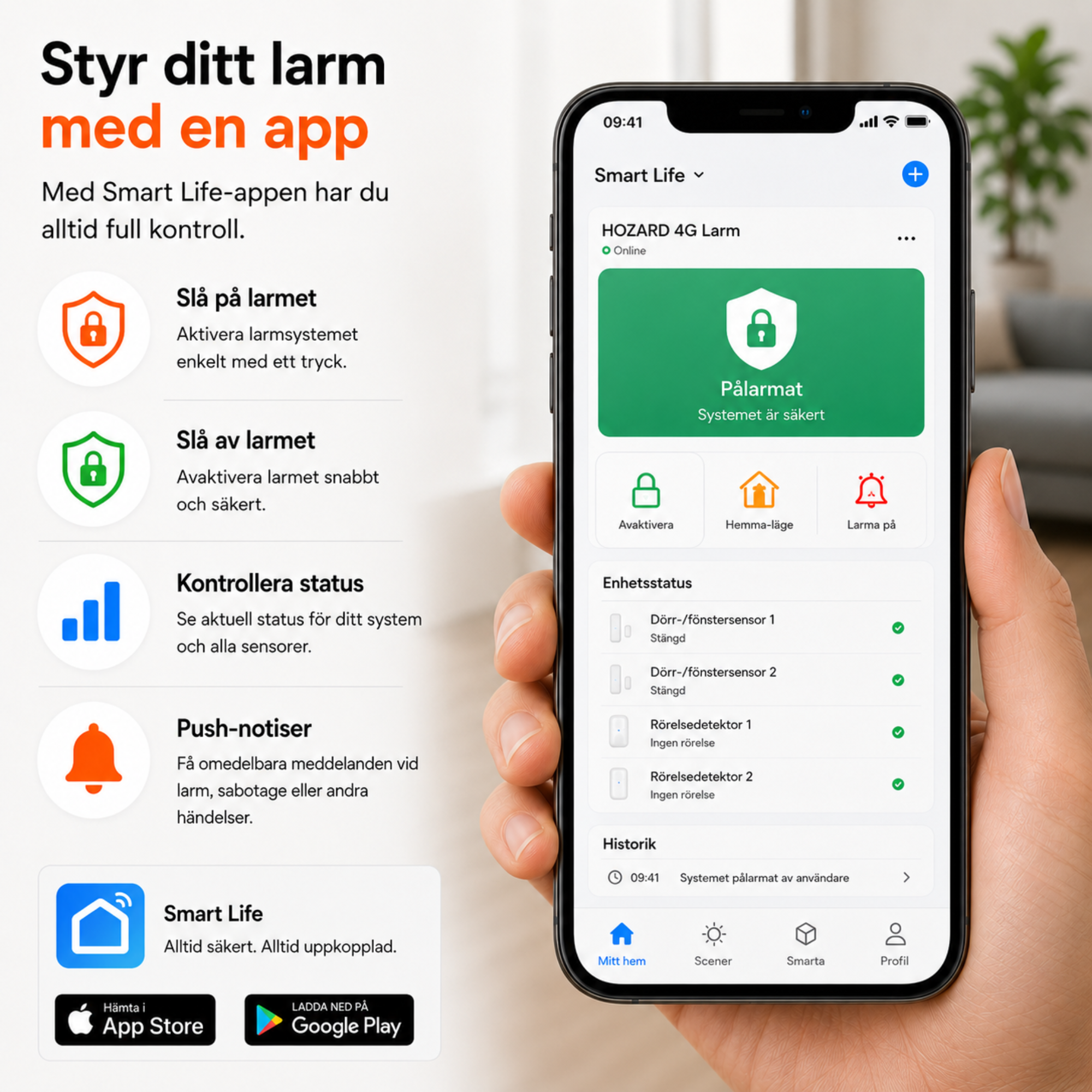 Larmsystem 4G