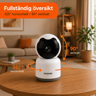 Säkerhetskamera – 1080P – Husdjurskamera – WiFi – Paket A till D