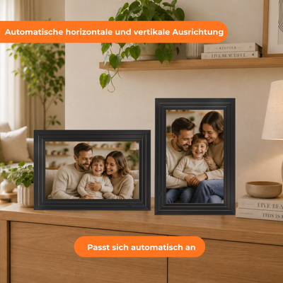 Digital fotoram 32GB – WiFi + Frameo App – Fotoram – 10,1 tum – IPS Touchscreen