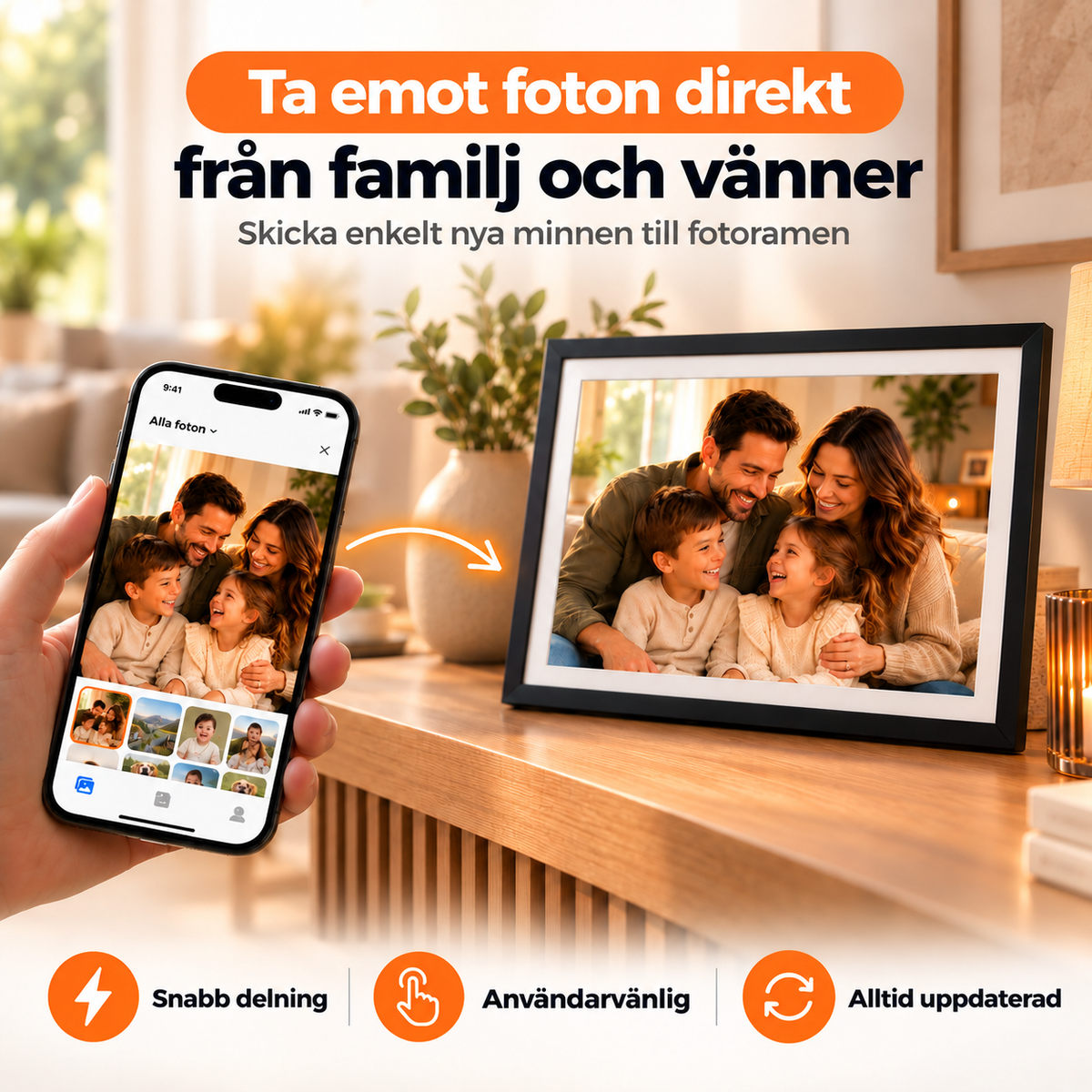 Digital fotoram 32GB – 15.6 XL - WiFi